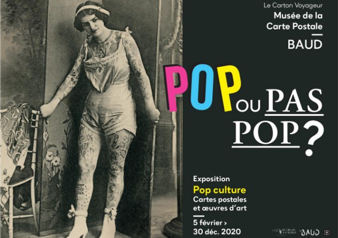 POP ou pas pop ? Pop culture, cartes postales et œuvres d’art